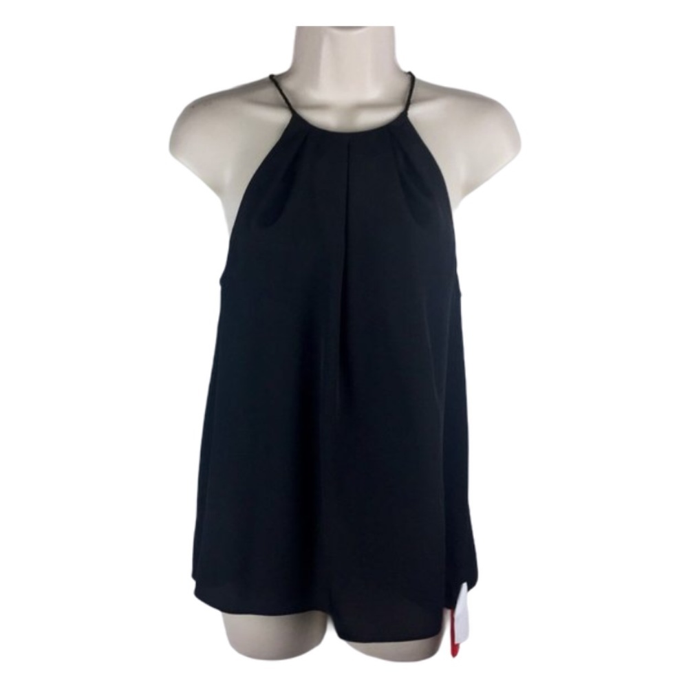 REVOLVE LIKELY Eldridge Black Halter Top